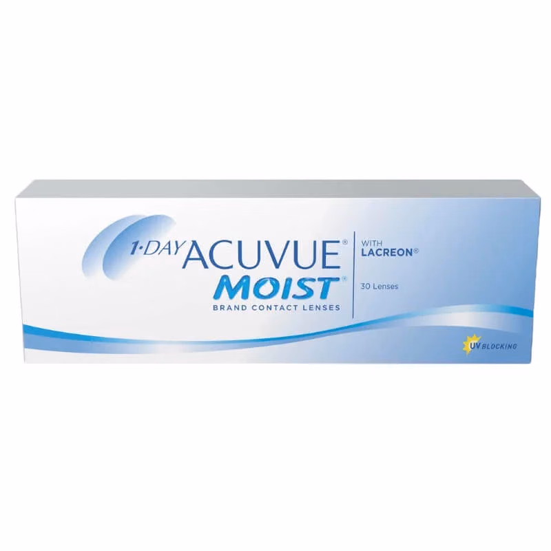 Embalagem de 1-Day Acuvue Moist