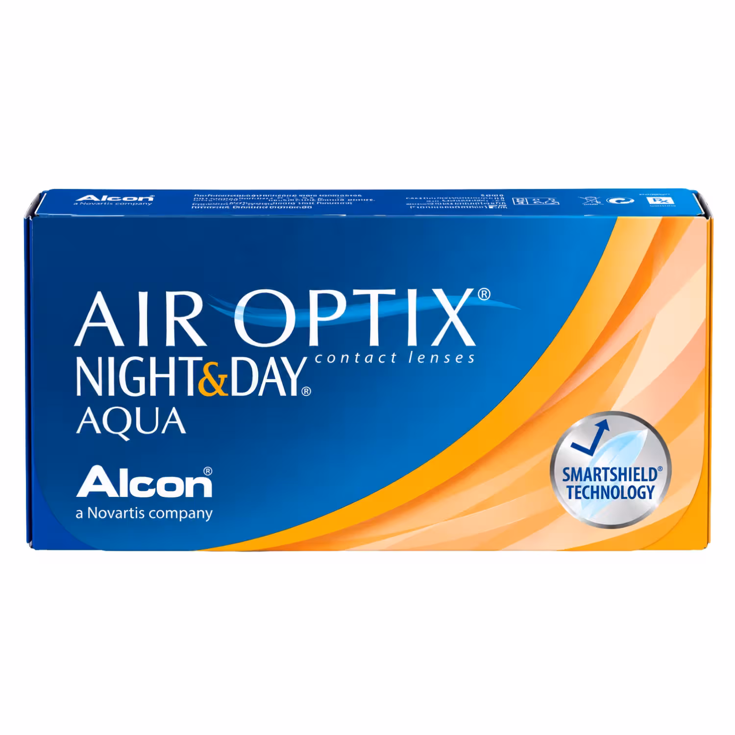 Embalagem de Air Optix Night & Day Aqua