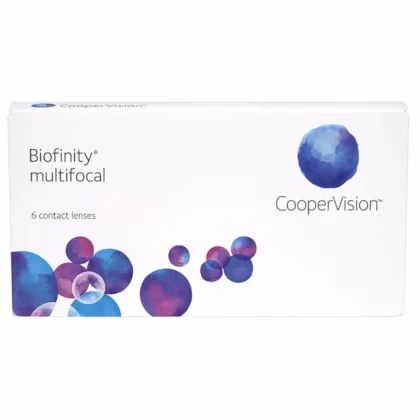 Embalagem de Biofinity Multifocal