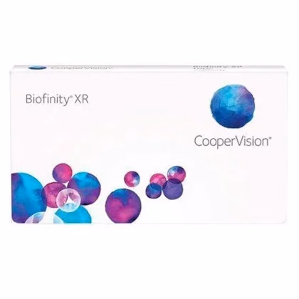Embalagem de Biofinity XR – Lentes de Contato para Graus Altos