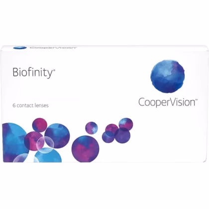 Embalagem de Biofinity